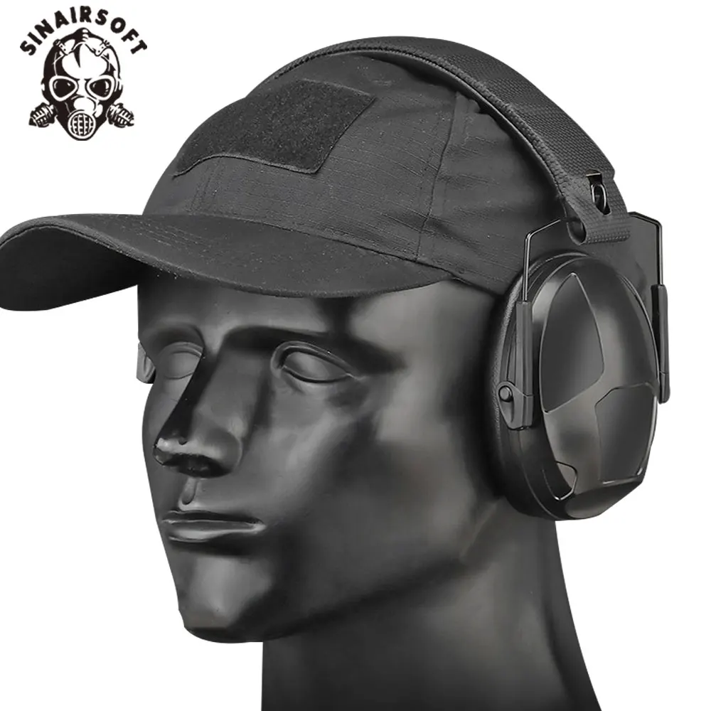 Auriculares de seguridad con reducción de ruido, protección auditiva NRR DB31 IPSC Shooter, orejeras para rango de disparo, auriculares con cancelación de ruido - imagen 3