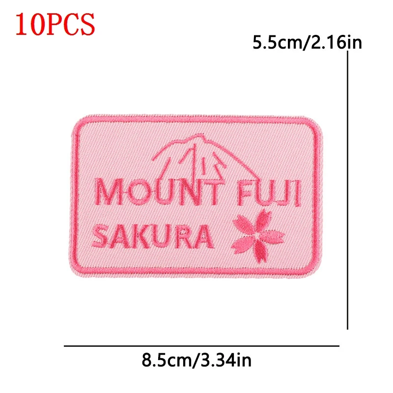 10 unids/set de parches bordados exitosos en el sombrero Vino, buen parche positivo para planchar para ropa, parche termoadhesivo, insignia con logotipo DIY - imagen 5