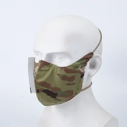 Máscara de camuflaje OCP cortavientos táctica militar para exteriores