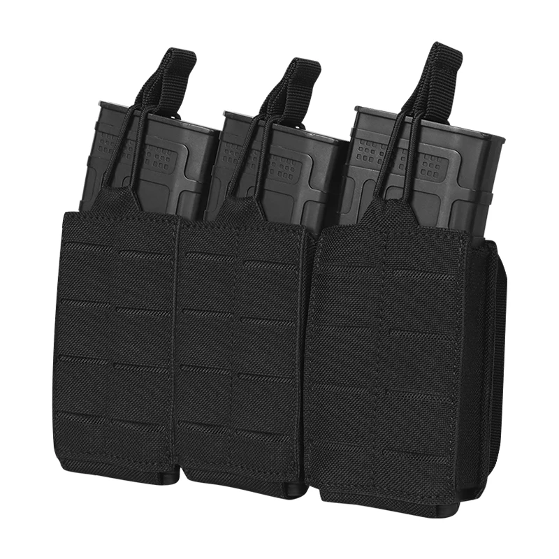 Bolsa de corte láser de tela compuesta 1000D, bolsa Triple para revistas 5,56, para bolsa AK 7,62/5,56mm M4 Ar Mag - imagen 4