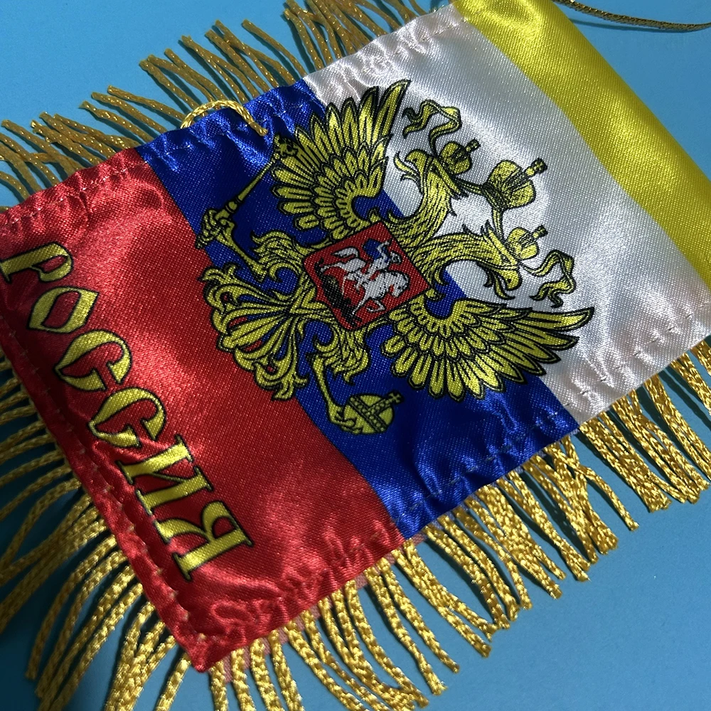 SKY FLAG bandera coche Rusia para ventana de poliéster - imagen 4