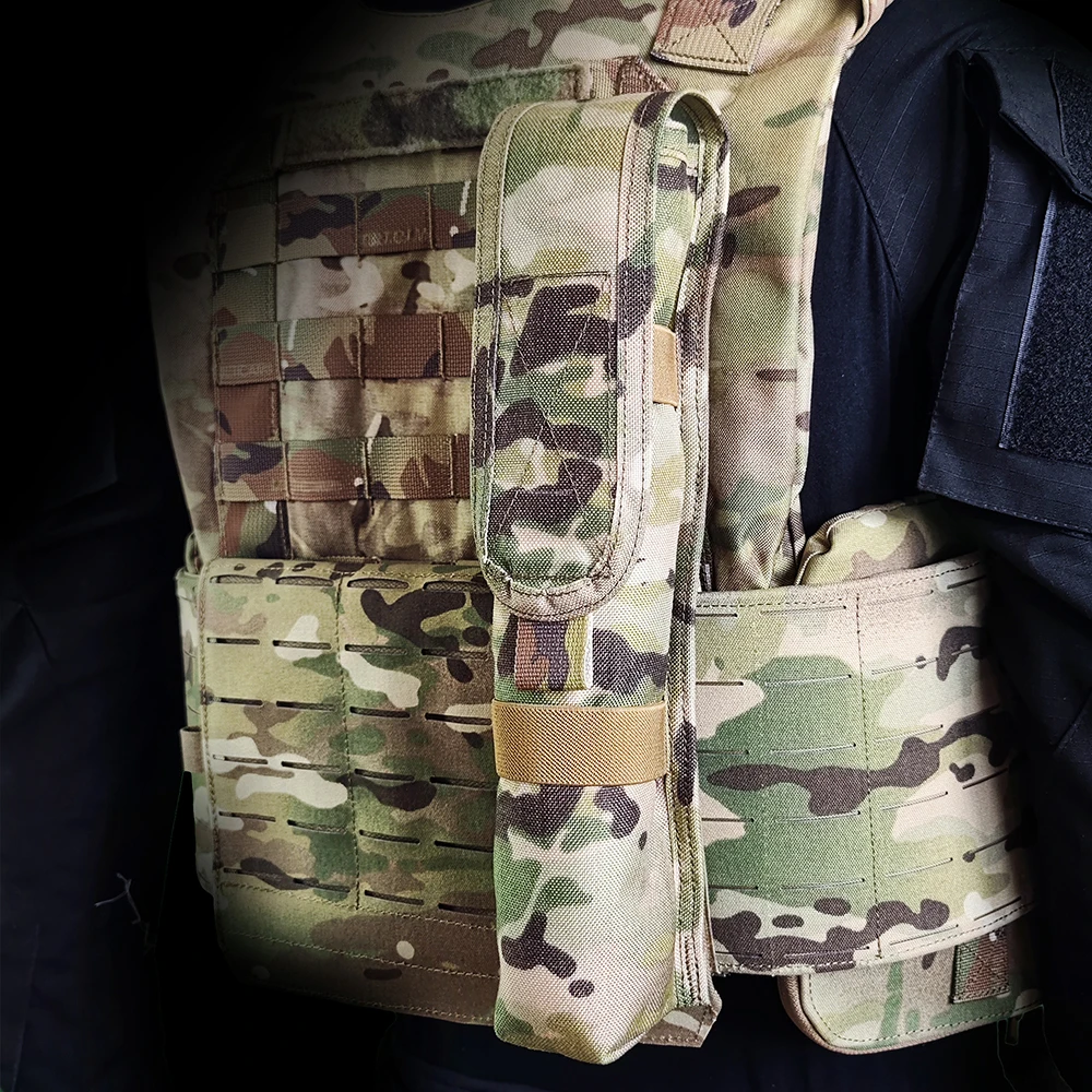 Bolsa táctica de carga de bofetada individual C4, bolsa de almacenamiento de herramientas de tira larga, bolsa de accesorios multiusos MOLLE - imagen 2