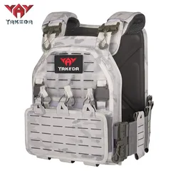 Chaleco táctico YAKEDA portaplacas cagutable resistencia combate