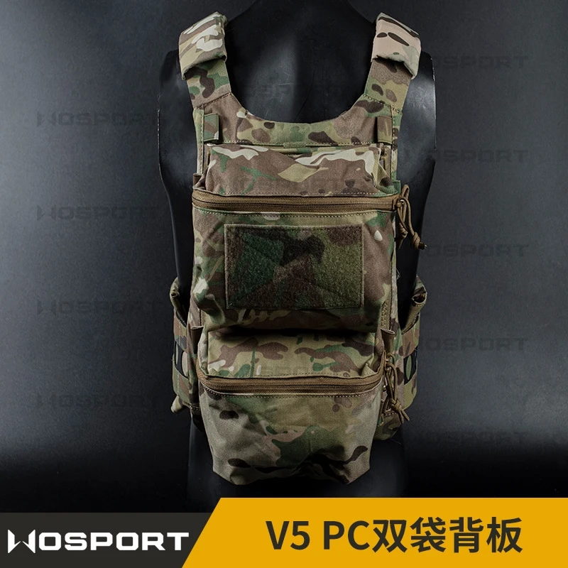 Mochila desmontable de combinación multifuncional, equipo táctico ligero V5 PC, Panel trasero de camuflaje de doble bolsillo - imagen 2
