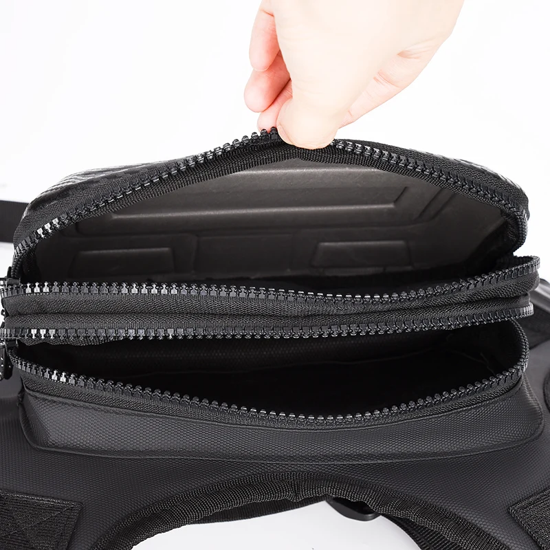 Bolsa de chaleco táctico para deportes al aire libre para hombres, senderismo, Camping, senderismo, entrenamiento, bolsa de pecho, viaje, correr, mochila reflectante transpirable - imagen 5