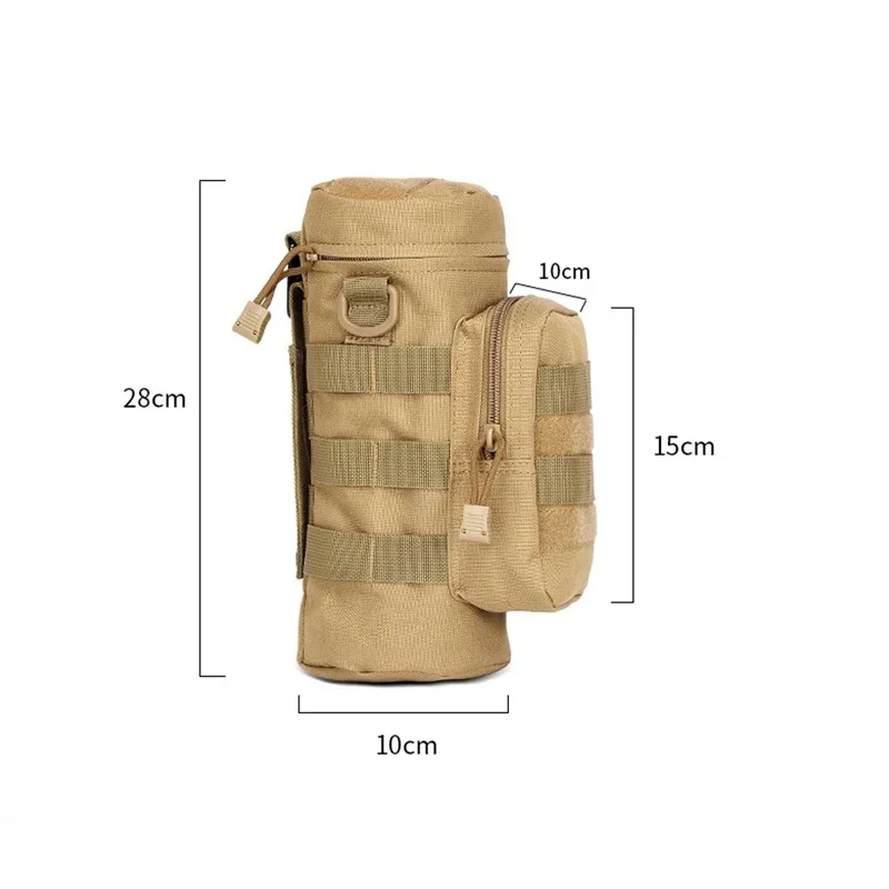 Bolsa táctica Molle, bolsa para hervidor de nailon, deportes al aire libre, caza, Camping, pesca, senderismo, bolsa de herramientas portátil para accesorios - imagen 5