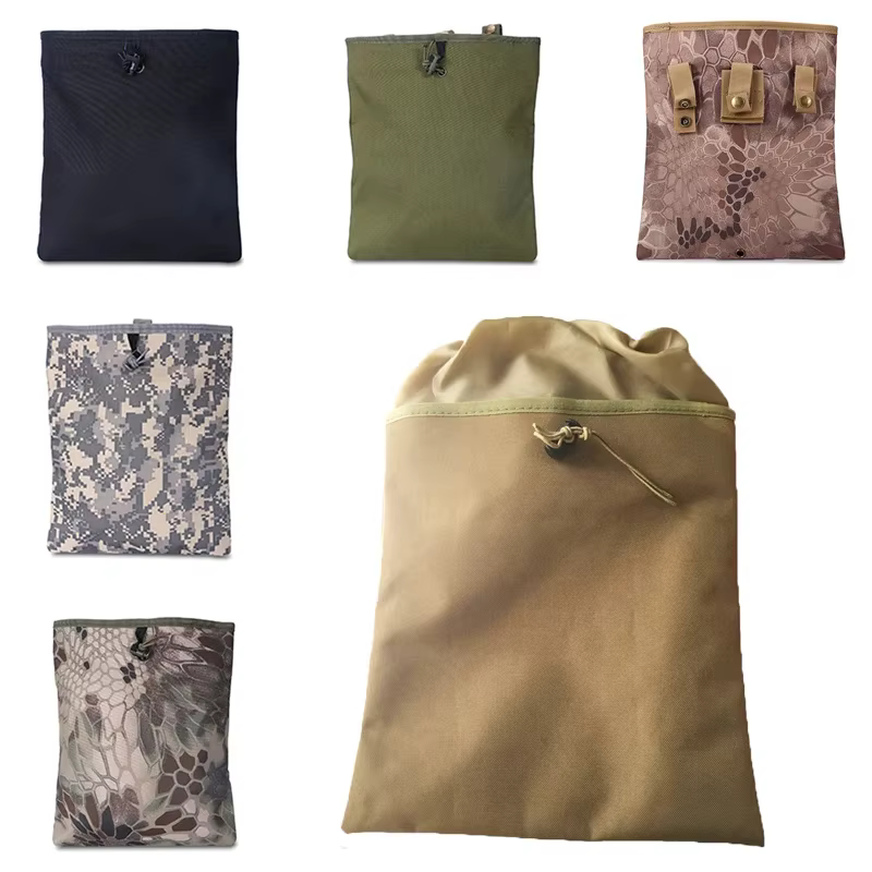 Bolsa de caída para caza, bolsa para revistas Kryptek Camo, accesorios tácticos para pistola Airsoft, artículos diversos, bolsa de munición Molle AR15 M4 - imagen 3