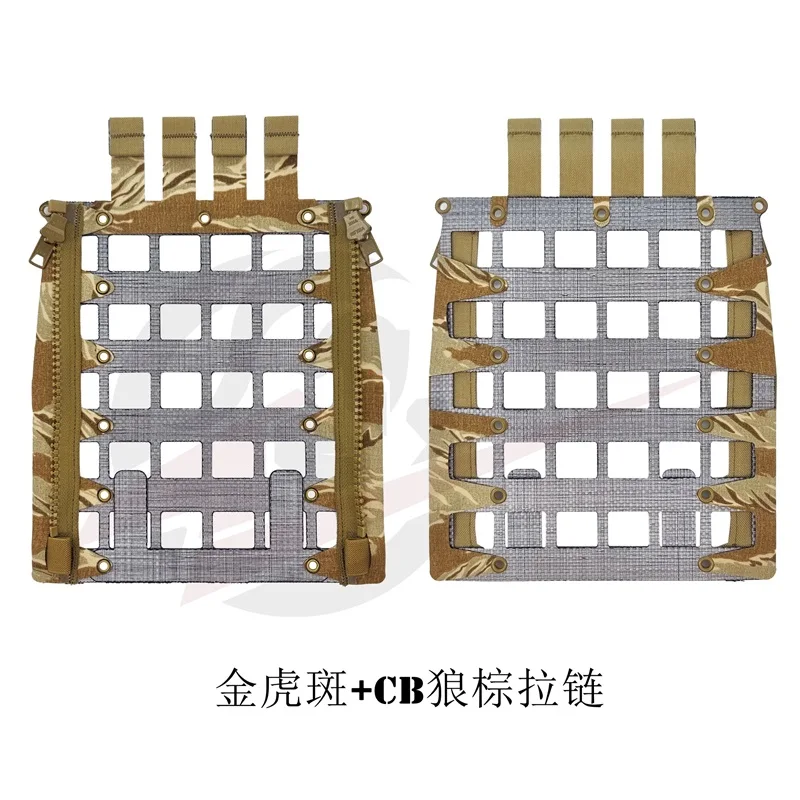 Chaleco FCPC V5 para deportes al aire libre, adaptador especial de cremallera para Panel trasero, tablero MOLLE - imagen 5