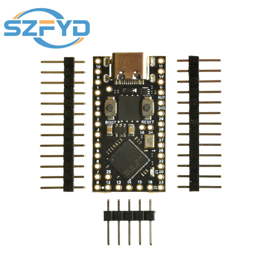 Placa de desarrollo de microcontrolador RP2040, placa base PICO, microcontrolador de procesador de doble núcleo para Raspberry Pi PICO