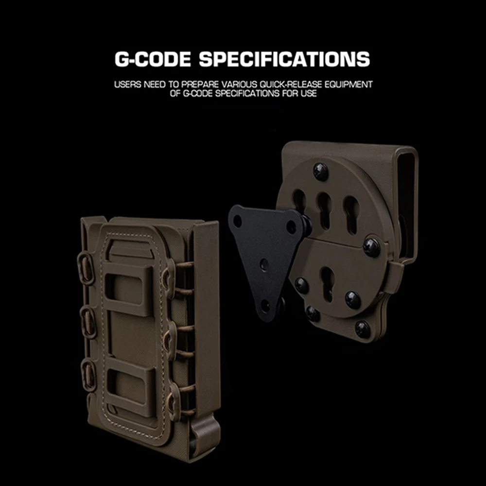 Base de cinturón táctico G-CODE, accesorios tácticos para exteriores, accesorios para funda, transporte multifuncional - imagen 5