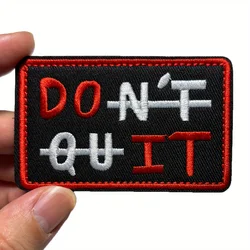 Parche táctico MOLLE velcro Do It Don't Quit