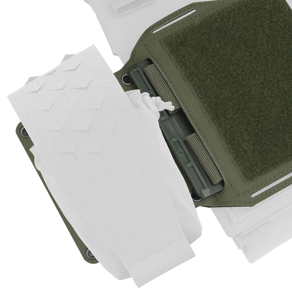 MOLLE Ala extendida (2 piezas) Chaleco de caza Accesorio de pared lateral Accesorio de hebilla de liberación rápida - imagen 5