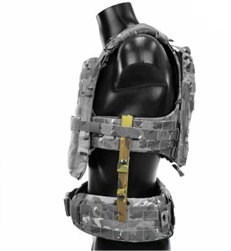 CP StKSS AVS Sello de cintura táctico y chaleco táctico Cinturón de conexión Placa de fibra de carbono MC RG - imagen 2