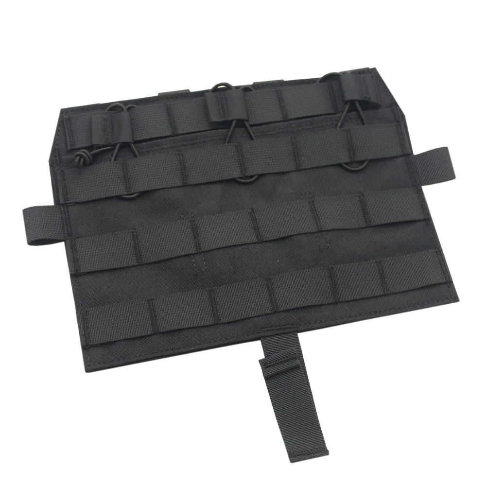 Chaleco táctico desmontable con fijación frontal, Panel Molle, bolsa Triple para revistas para chaleco AVS JPC2.0, equipo de caza - imagen 2