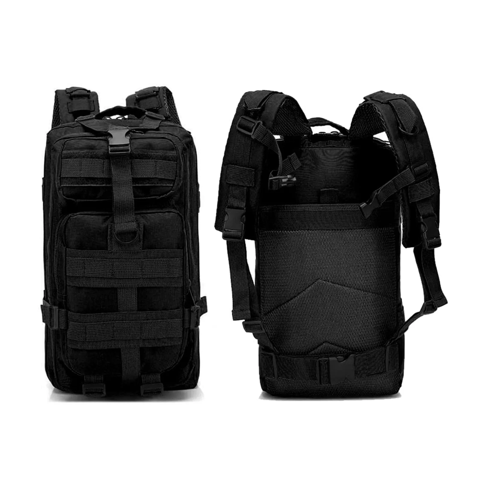 Mochila táctica grande de asalto de 3 días, bolsa Molle Bugout, mochila para senderismo, viajes de escalada - imagen 3