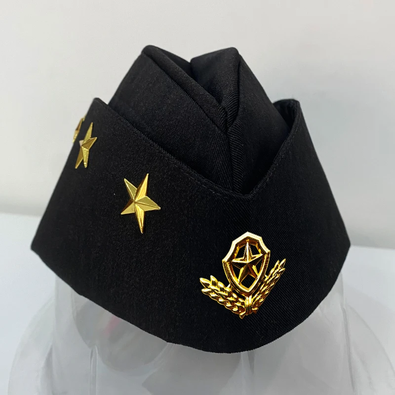 Gorra de marinero ruso negra – Gorro militar - imagen 5