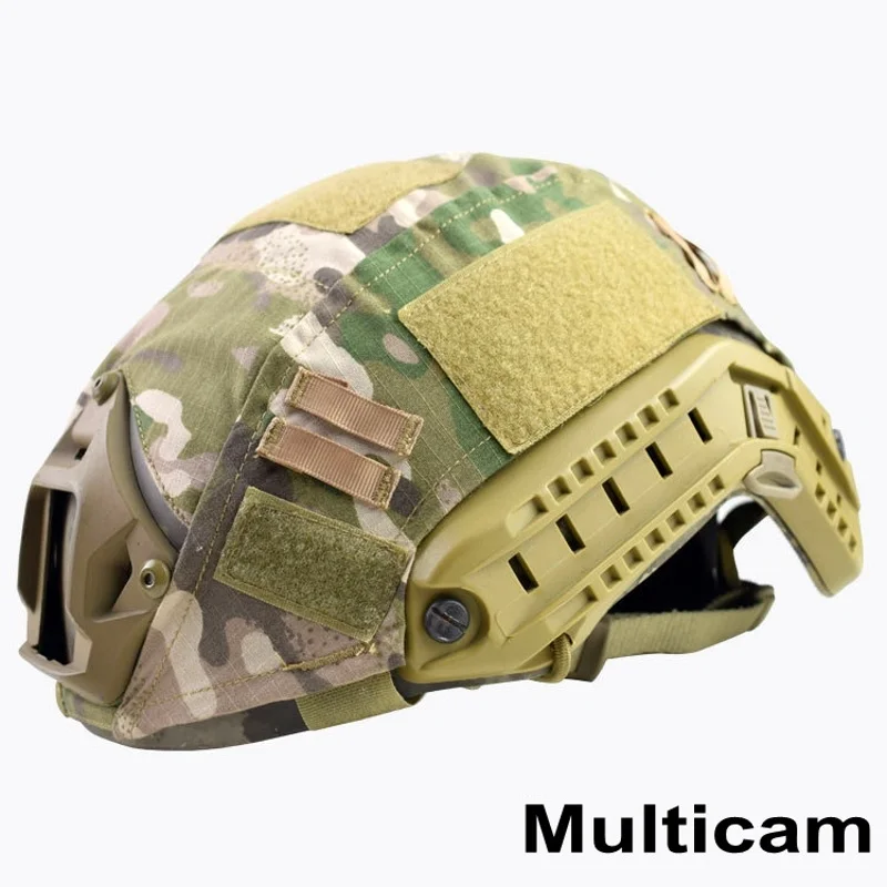 Cubierta de casco táctico de camuflaje Airsoft Fast, accesorios de casco de Paintball, equipo de protección de cascos de juego de guerra - imagen 2