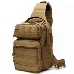 Bolso táctico de pecho cruzado camuflaje estilo militar