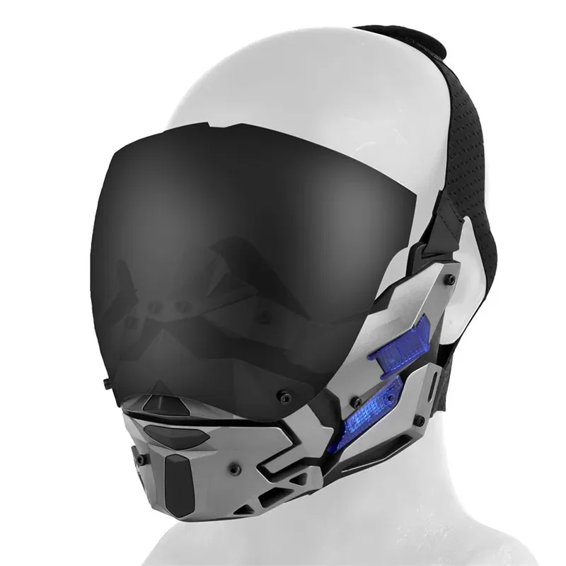 Máscara táctica de noche para senderismo, protección de seguridad de cara completa, equipo de juego de guerra CS, accesorios deportivos de Paintball, accesorios de película