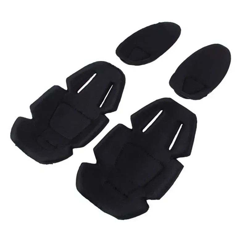 Rodillera y coderas tácticas para Paintball, uniforme de combate Airsoft, traje militar, 2 rodilleras y 2 coderas, solo traje de caza - imagen 5