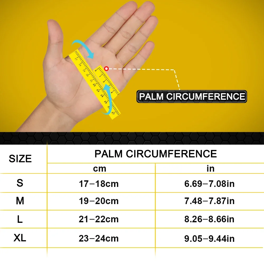 Guantes - Detalle de especificaciones