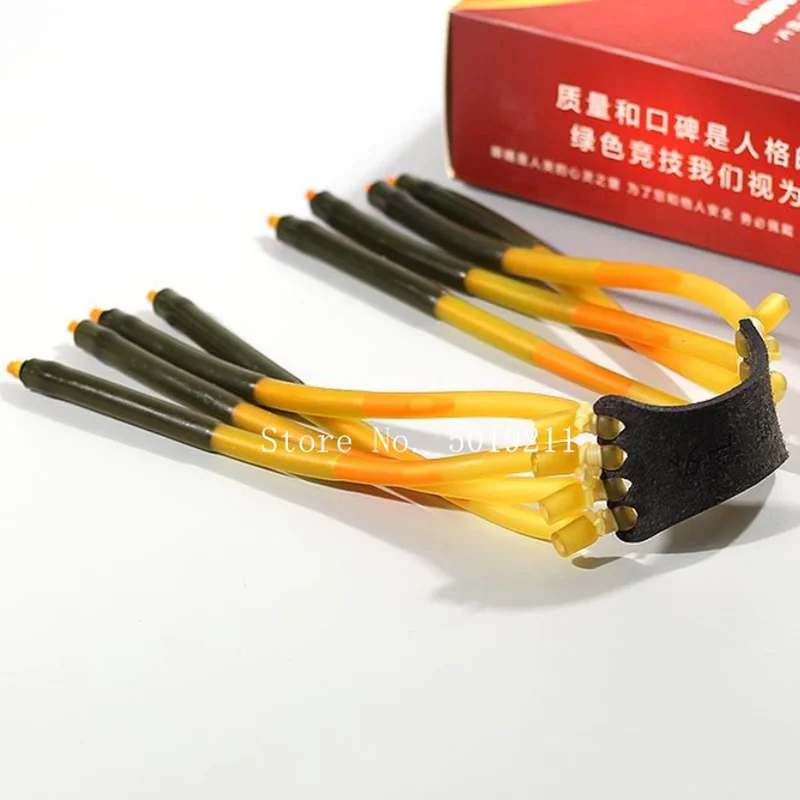 Bandas de goma de gran elasticidad, utilizadas para tirachinas, catapulta, arco, caza, deportes al aire libre, juegos, juguetes, accesorios, herramientas - imagen 4