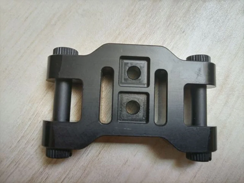 Soporte de brazo doble táctico de Metal PVS28 NVG "PVS28W" soporte doble 14 AN/PVS-14 soporte de visión nocturna Binocular gran angular doble - imagen 4