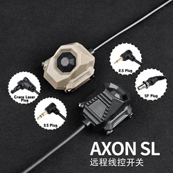 WADSN AXON Interruptor presión táctico para arma PEQ M600 M300