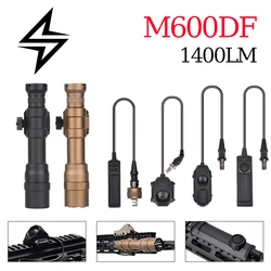 Linterna táctica WADSN M600DF para rifle con interruptor remoto