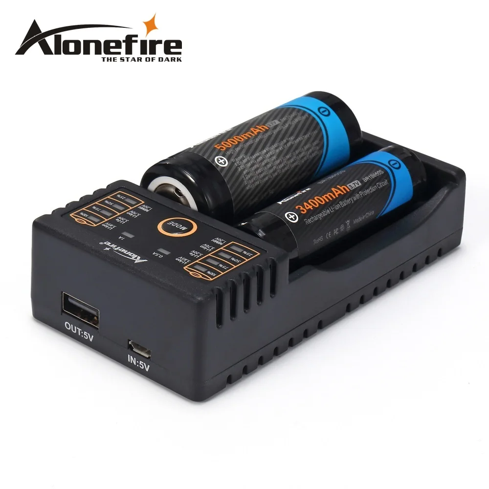 Alonefire MC202 en uso con baterías
