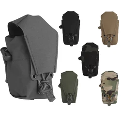 SWPO Chaleco Táctico MOLLE con Bolsa para Radio y Cargadores