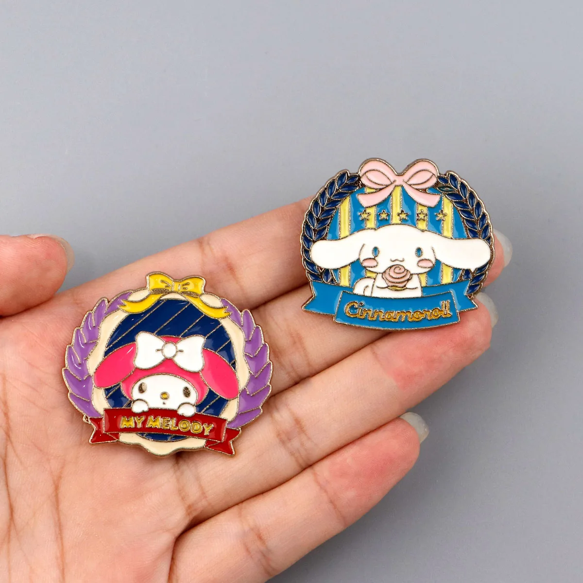 Alfileres esmaltados de gato bonito, broche para mujer en ropa, insignias de Metal de dibujos animados de Anime, alfileres de solapa para mochilas, accesorios de joyería - imagen 4