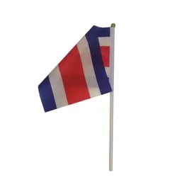Bandera de Costa Rica 14x21 cm hecha a mano – Al por mayor