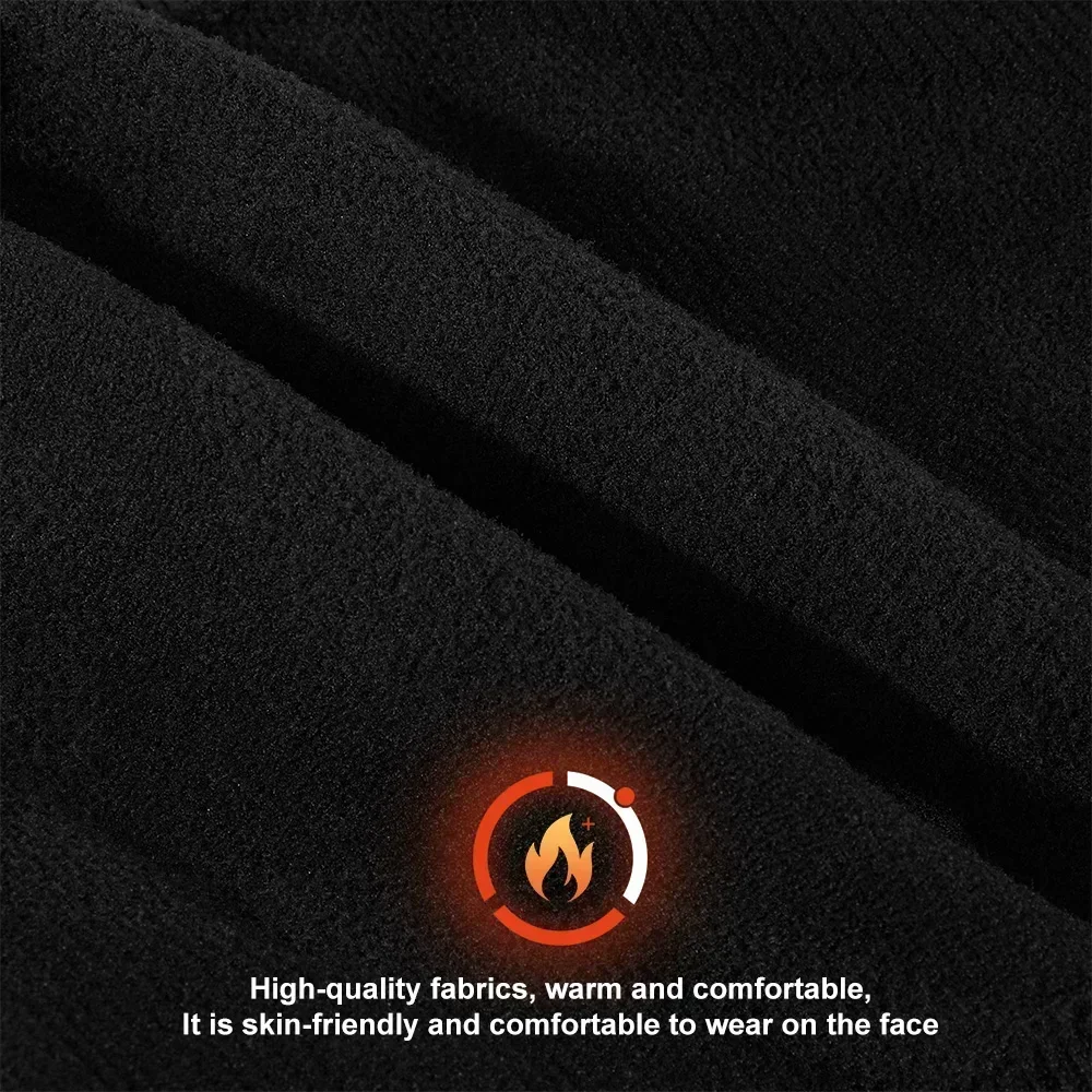 Mascarillas faciales cálidas a prueba de viento, transpirables, suaves, reutilizables, lavables, deportes, ciclismo, senderismo, accesorios al aire libre para hombres y mujeres - imagen 5