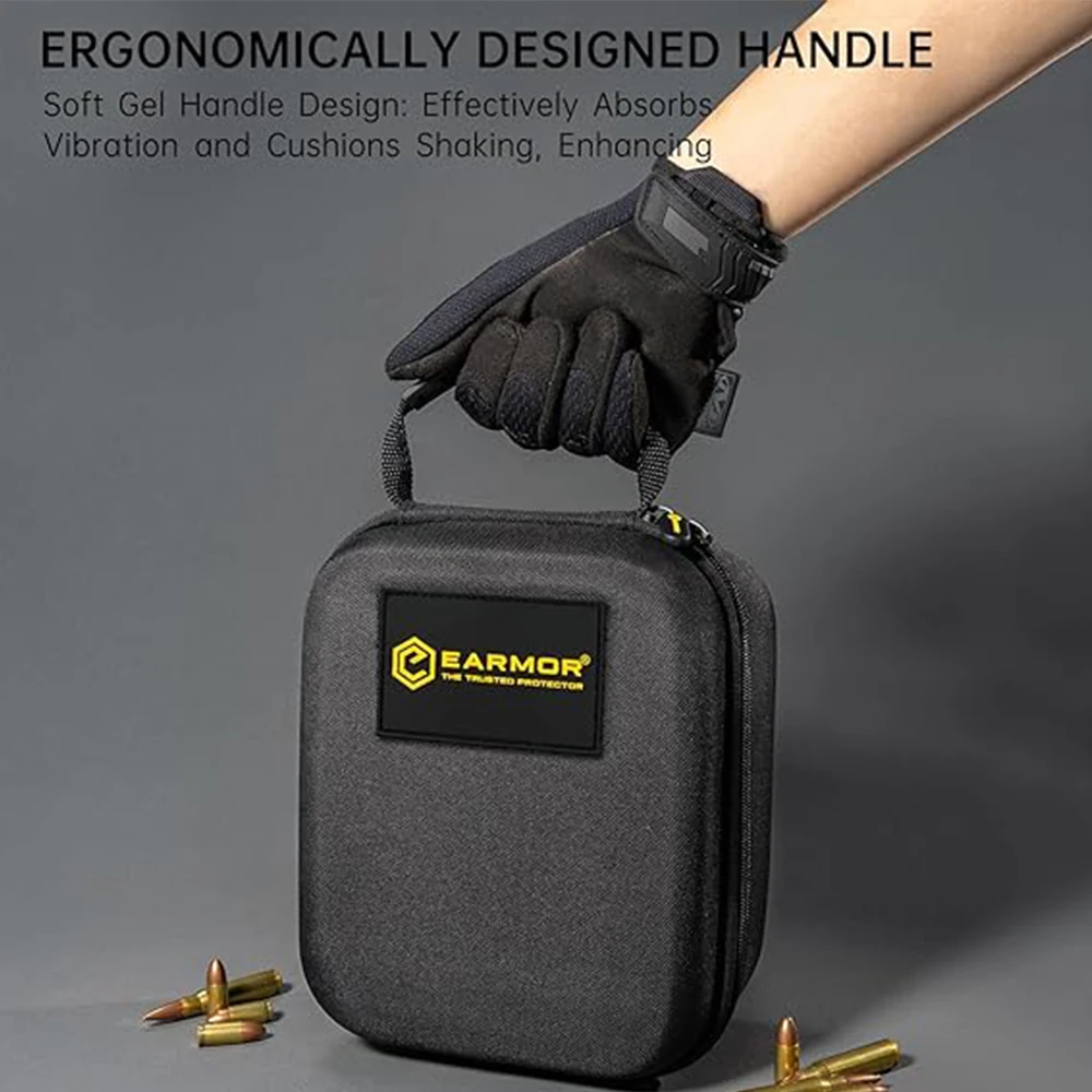 EARMOR estuche táctico para protección auditiva, gafas y accesorios - imagen 4