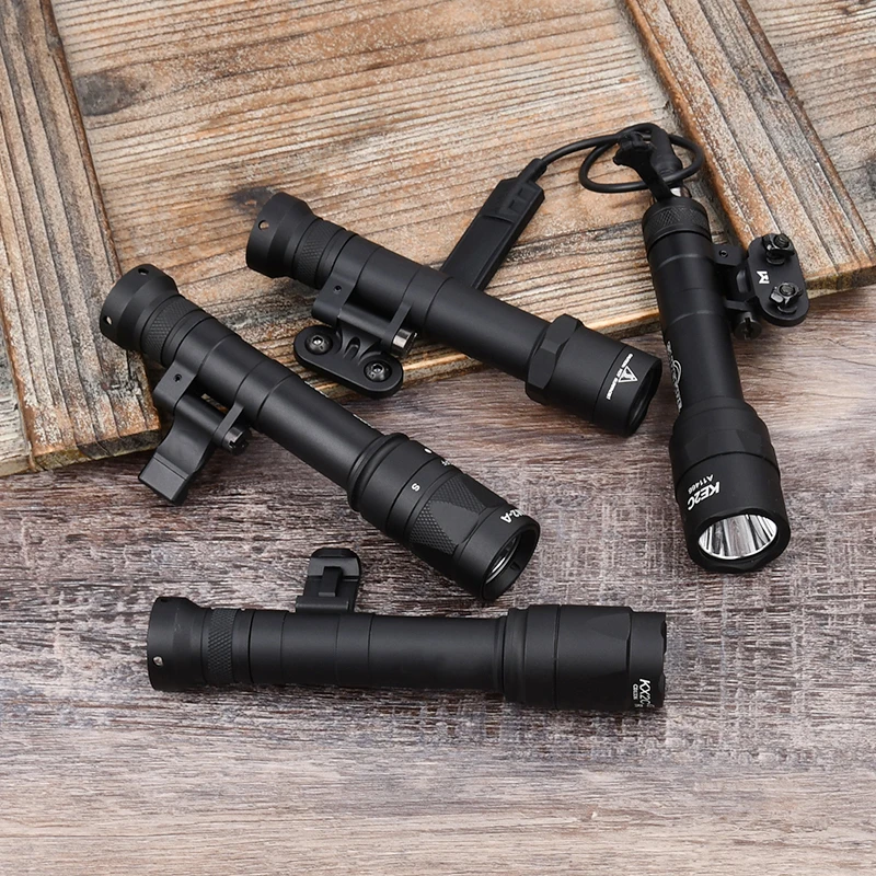 Linterna táctica Airsoft Surefir M600, M640B, M640C, M640, luz de explorador de armas, LED de alta potencia, compatible con m-lok Keymod, pistola de riel de 20mm - imagen 5