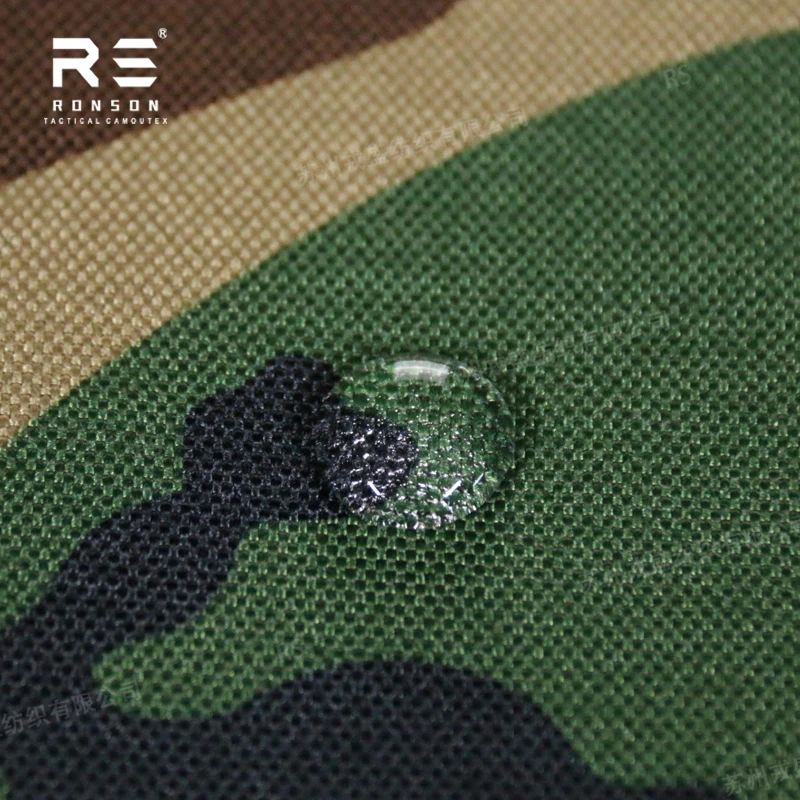 Tela de poliéster 1000D de camuflaje de jungla en cuatro colores, bolsa impermeable con estampado grueso, subbolsa táctica, tela de estera - imagen 4