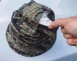 Sombrero pescador táctico Tiger Stripe camuflaje ripstop outdoor