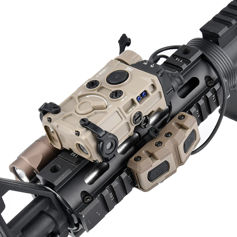 WADSN táctico OGL punto rojo verde azul IR láser SF M300A M600C linterna luz LED estroboscópica y interruptor remoto Dual AXON para caza - imagen 4