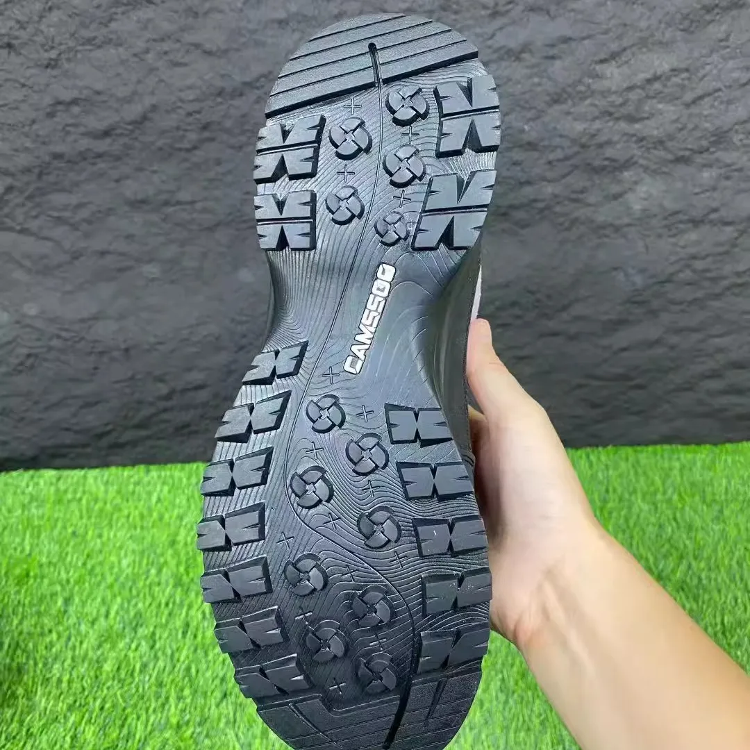 CAMSSOO Botas senderismo piel vaca impermeables para montaña y caza - imagen 5