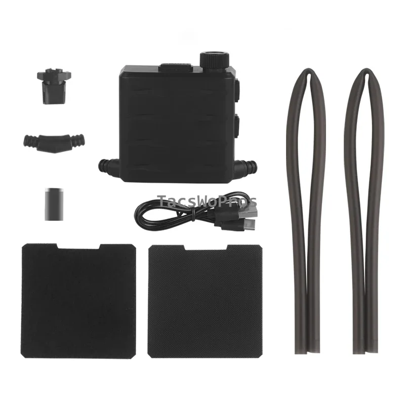 Gafas Airsoft desempañador, gafas de tiro tácticas, ventilador desempañante, Kit antiniebla para gafas de protección de Motocross, máscaras de esquí - imagen 2