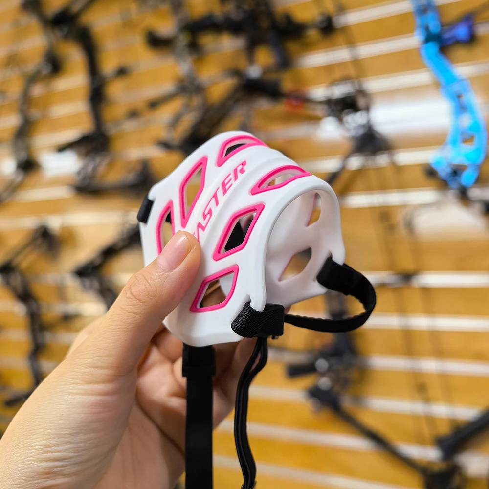 Protector de brazo de silicona para tiro con arco, correa ajustable, arco largo tradicional, arco recurvo, brazalete de caza, equipo protector, 1 ud. - imagen 4