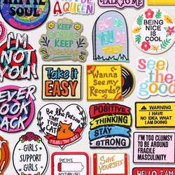 Parche bordado táctico letras personalizadas para ropa y chaqueta