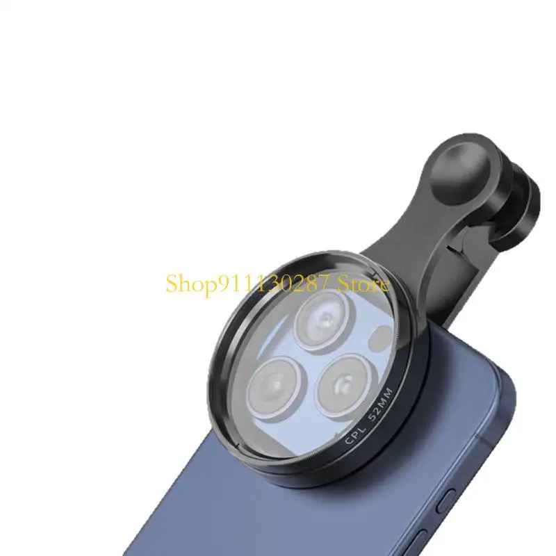 Filtro cámara universal J1HC 52mm, vidrio óptico doble antirreflectante, incluye paño hisopo con - imagen 5