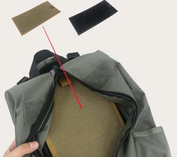 Panel táctico MOLLE de expansión para mochila interna