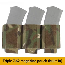 Portacargadores Triple Rifle 7,62 – Accesorio Chaleco Táctico MOLLE