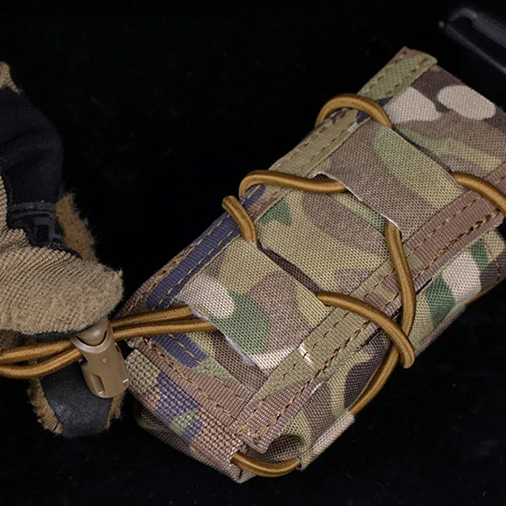 Bolsa de torniquete táctico, soporte versátil TQ, Kit de trauma de desplegado rápido, Clip Molle, cinturón de combate, accesorios para chaleco de caza - imagen 4