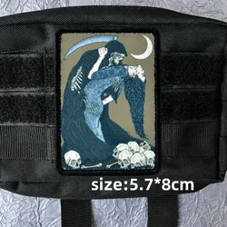 Parche moral Wappen – Insignia velcro táctica para mochila