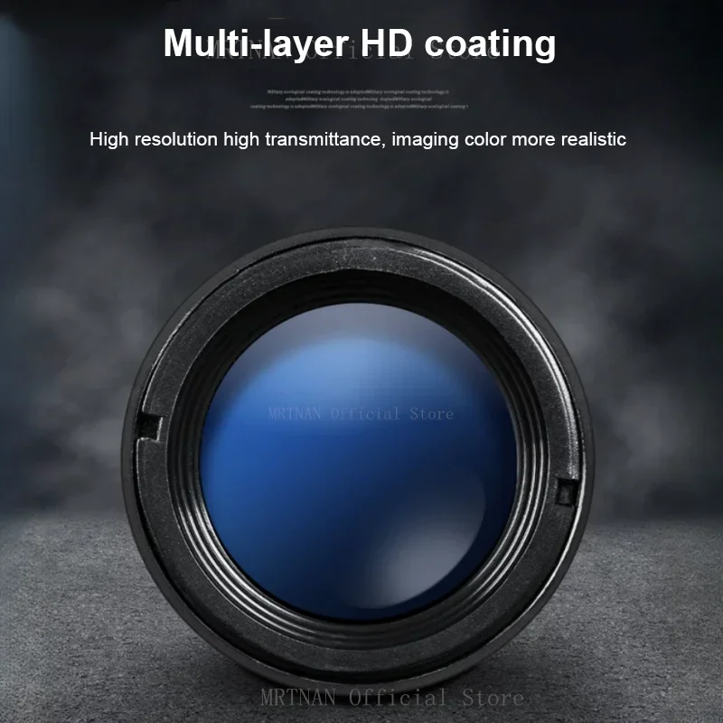 Prismáticos militares de Metal con Zoom 10-300X HD, binoculares potentes de largo alcance, telescopio profesional portátil de alta calidad para caza - imagen 5