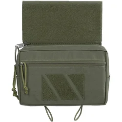 ONETIGRIS tactical admin pouch + drop pouch con panel velcro para chest rig